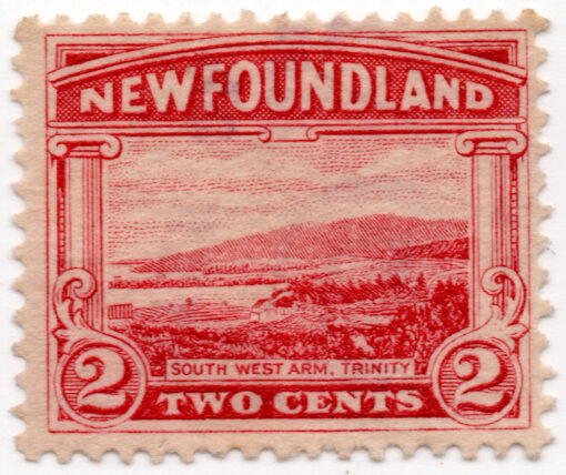 1923 -  Motivos locais - South West Arm. Trinity - (Selo Novo)