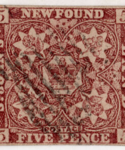 1860 - Brasão e flores heráldicas do Reino Unido - papel grosso com malha