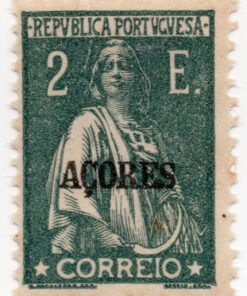 1918 - Portoguese Stamps Overprinted "ACORES" - As Previous Edition from 1912, New Colors