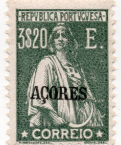 1921 - Portoguese Stamps Overprinted "ACORES" - As Previous Edition from 1912 e  1918 - New Values & Colors