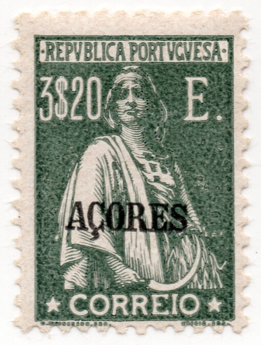 1921 - Portoguese Stamps Overprinted "ACORES" - As Previous Edition from 1912 e  1918 - New Values & Colors