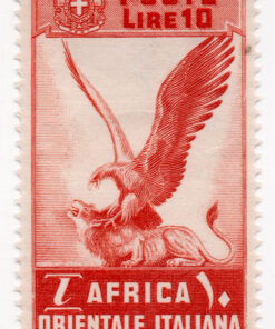 1938 - Eagle attacking a lion