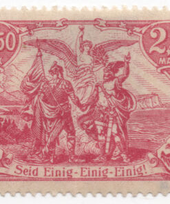 1920 - German Empire Postage Stamps Overprinted "SAARGEBIET"