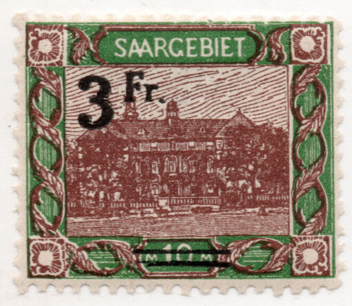 1921 - Landscapes - No.67 Surcharged