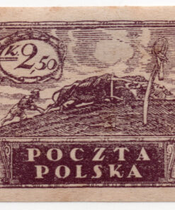 1919 - As Previous (No.75) - Imperforated South Poland Issues Denomination in Korony