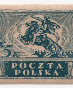 1919 - As Previous (No.76) - Imperforated South Poland Issues Denomination in Korony