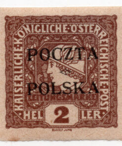 1919 - Newspaper Stamps from Austria Overprinted