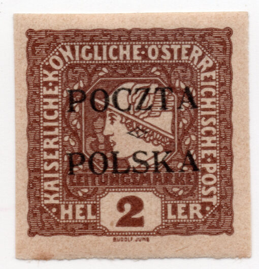 1919 - Newspaper Stamps from Austria Overprinted