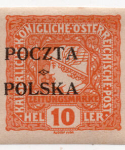 1919 - Newspaper Stamps from Austria Overprinted