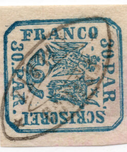 1862 - Principality of Romania - Handprint