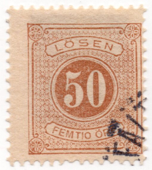 1874 - Figure of Value - 50 - (Taxa)