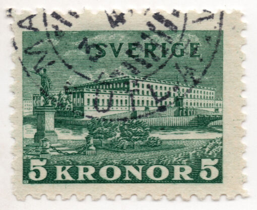 1931 - The Royal Palace in Stockholm