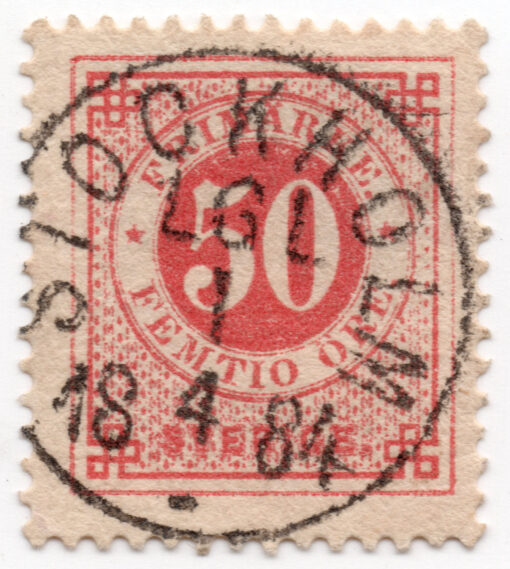 1872 - Numerals in Circle
