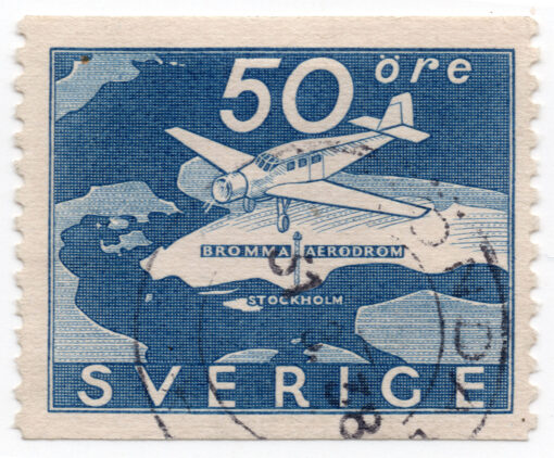 1936 - Bromma Airport (Airmail)
