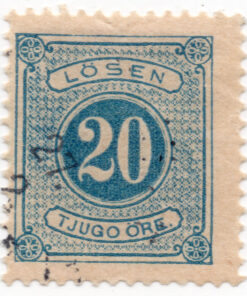 1874 - Figure of Value - 20 - (Taxa)