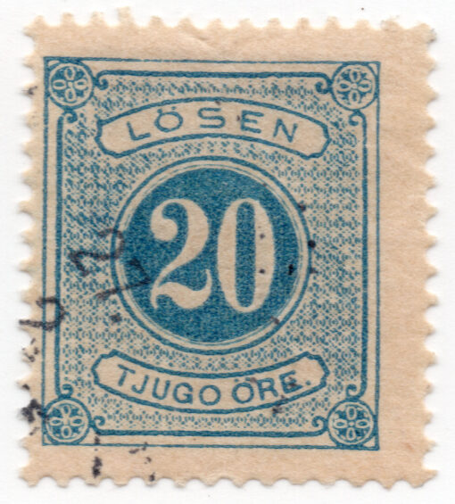 1874 - Figure of Value - 20 - (Taxa)