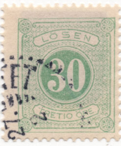 1874 - Figure of Value - 30 - (Taxa)