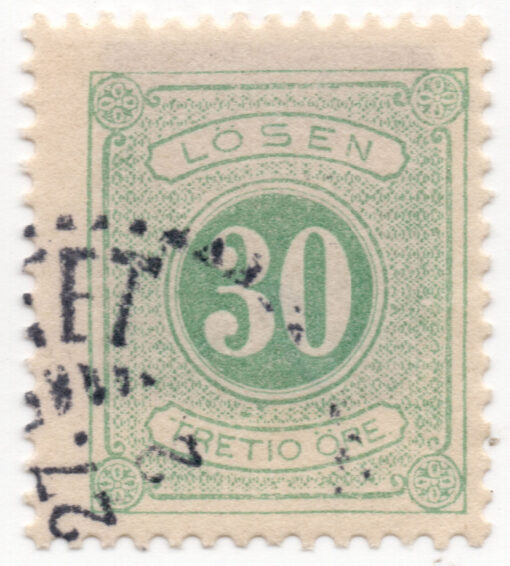 1874 - Figure of Value - 30 - (Taxa)