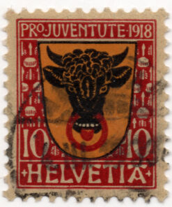 1918 - Pro Juventute - Coat of arms