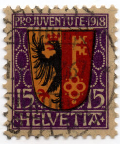 1918 - Pro Juventute - Coat of arms