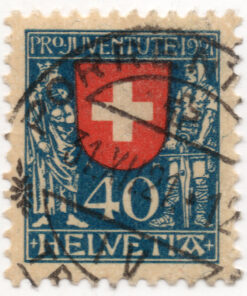 1921 - Pro Juventute - Coat of arms -  Switzerland