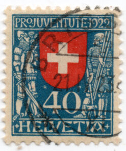 1922 - Pro Juventute - Coat of arms -  Switzerland