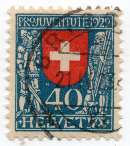 1922 - Pro Juventute - Coat of arms -  Switzerland