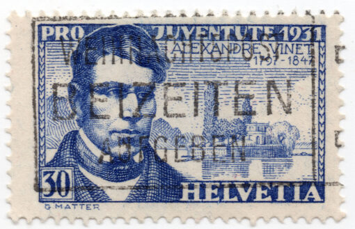 1931 - Pro Juventute - Alexander Vinet