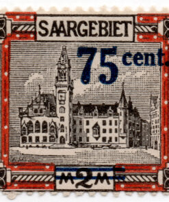 1921 - Landscapes - No.64 Surcharged