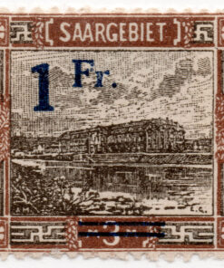 1921 - Landscapes - No.65 Surcharged