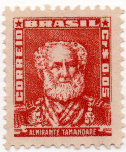 1954 - Série bisneta  - 2-7-1954 - Vultos célebres da história do Brasil - Almirante Tamandaré