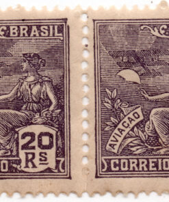 1931 - Vovó - Parte 2 - 1931 - Filigrana CRUZEIRO (K) - Dt. 13 1/2 x 12 1/2 - (Par)