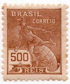 1936 - Vovó - Parte 2 - 1936/37 - Filigrana CORREIO BRASIL (N) - Correinho