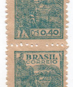 1946 - Netinha - Cruzeiros sem traços 1946/53 - Filigrana CORREIO * BRASIL (Q) - (Tira com 4)