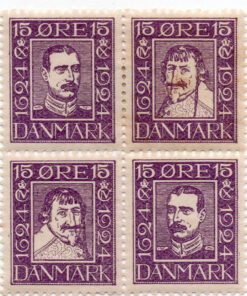 1924 - The 300th Anniversary of the Danish Postal Service