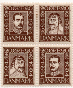 1924 - The 300th Anniversary of the Danish Postal Service