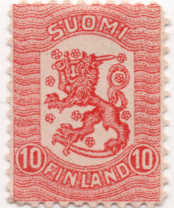 1918 -Lion in shield