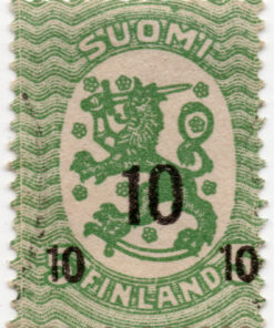 1919 - Standing lion Stamps of 1917 Surcharged (Nº 67)