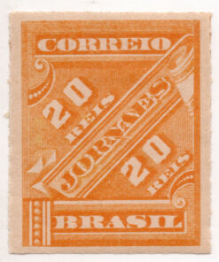 1889 - Cifras oblíquas - (Selos para Jornais)