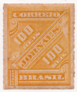 1889 - Cifras oblíquas - (Selos para Jornais)