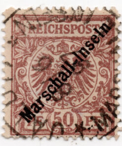 German Stamps Overprinted "Marschall-Inseln"