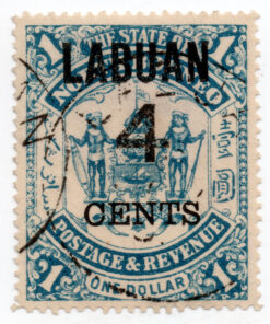 Stamps of 1896-1898 Surcharged in Black