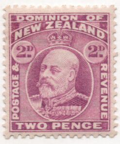 King Edward VII - Inscription "DOMINION OF NEW ZEALAND"