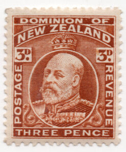 King Edward VII - Inscription "DOMINION OF NEW ZEALAND"