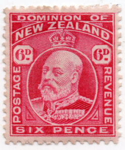 King Edward VII - Inscription "DOMINION OF NEW ZEALAND"