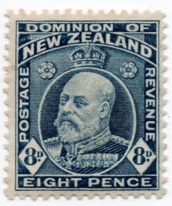 King Edward VII - Inscription "DOMINION OF NEW ZEALAND"