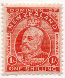 King Edward VII - Inscription "DOMINION OF NEW ZEALAND"