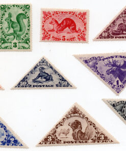 Animals - (Série completa - 10 stamps)