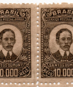 Airmail - Santos Dumont - (Pair of stamps)