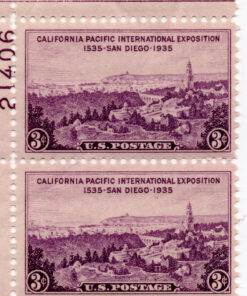 California-Pacific Exposition - San Diego - (Pair of stamps)